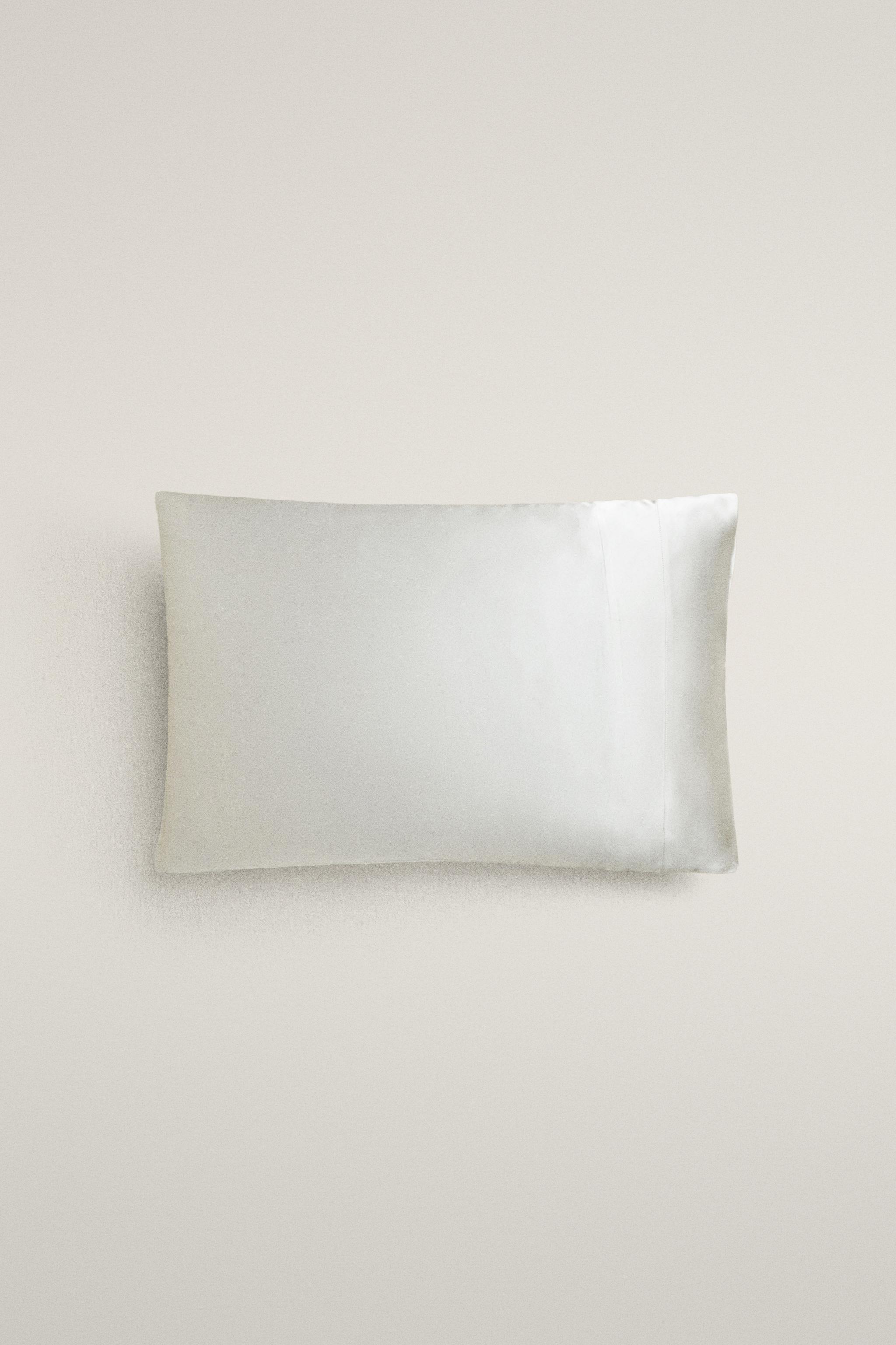 MULBERRY SILK PILLOWCASE — Oyster-white