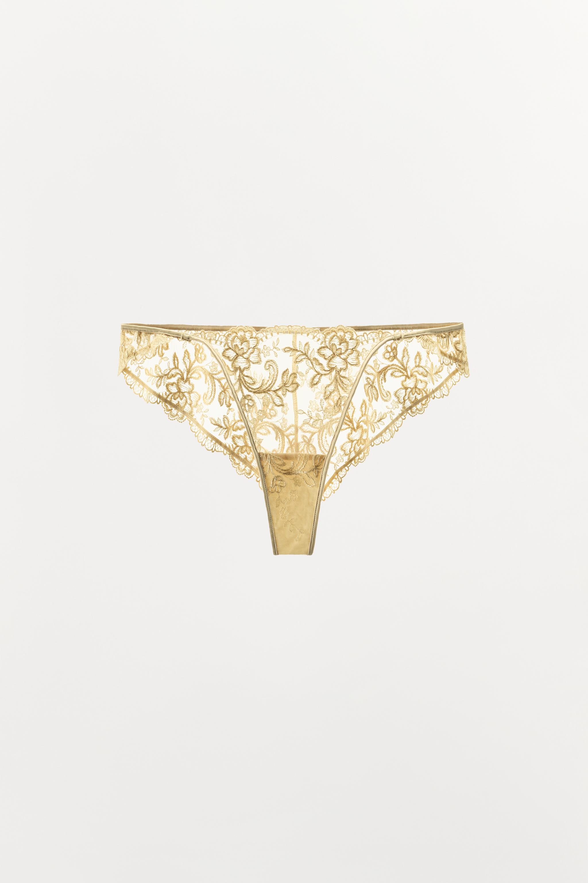 FLORAL EMBROIDERED PANTIES