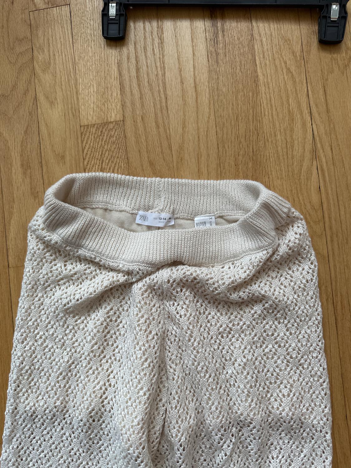 OPEN KNIT PANTS