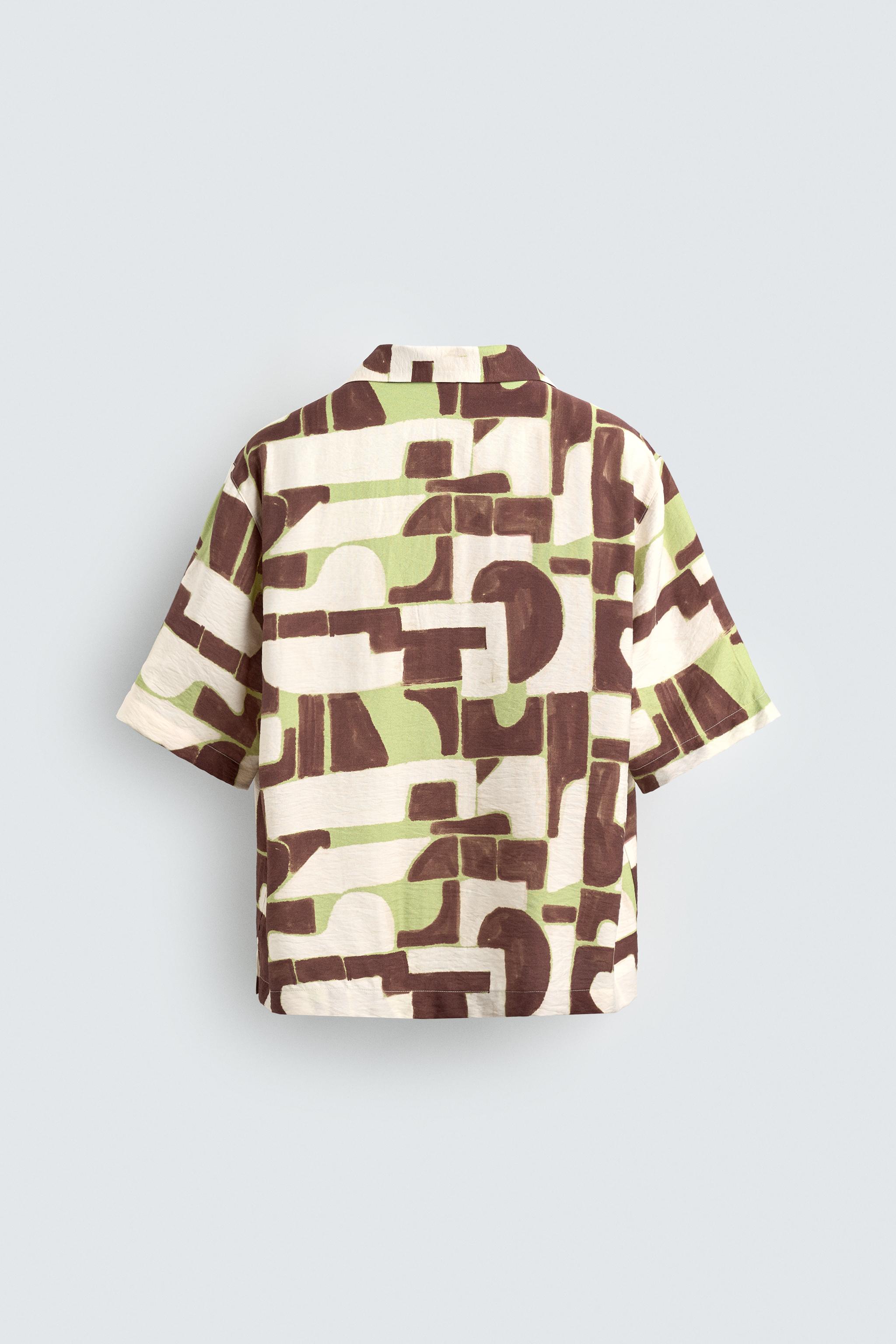 ABSTRACT PRINT SHIRT