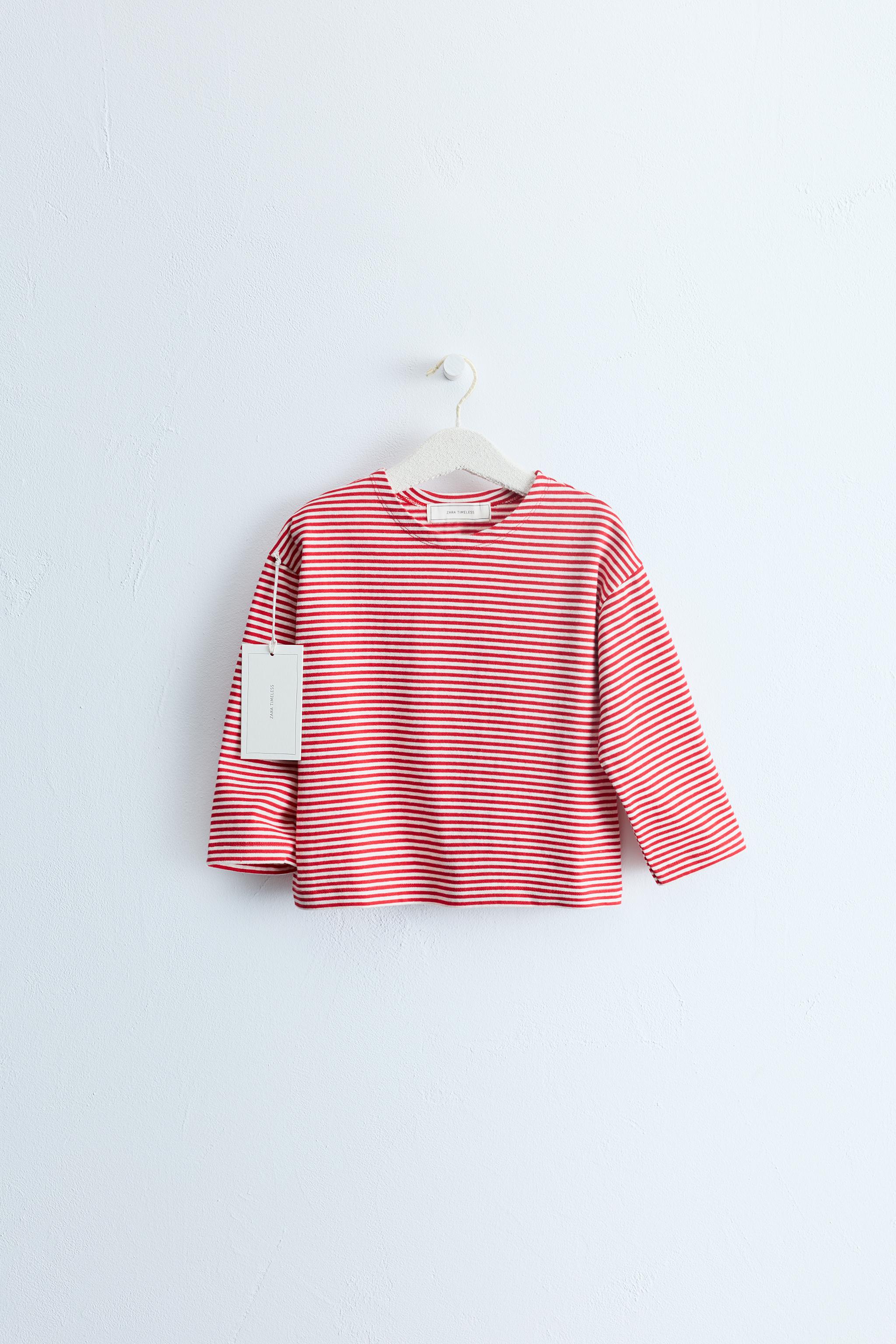 ZARA TIMELESS - T-SHIRT À IMPRIMÉ RAYURES