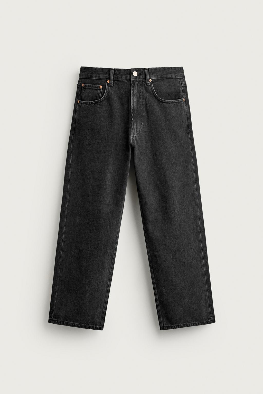 LOOSE-FIT CROPPED JEANS