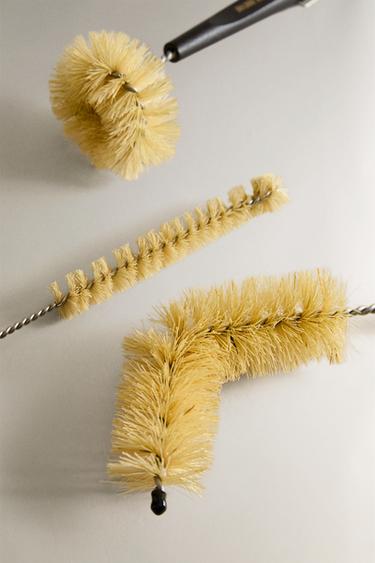 MULTI-PURPOSE WASHING UP BRUSH SET - Black by Zara - Image 2