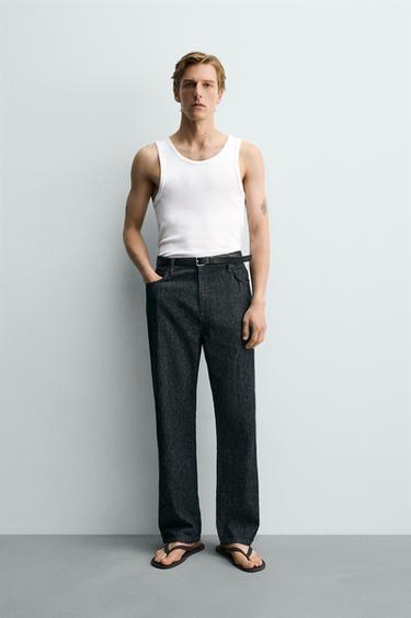 PAKKE MED 3 BASIS TANKTOPS - Hvid fra Zara