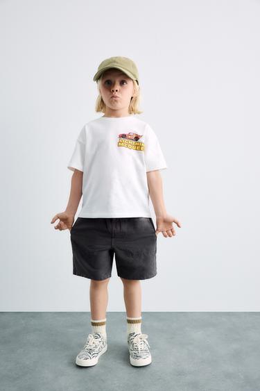 T-SHIRT CARS RAYO MCQUEEN © DISNEY - Blanc de Zara