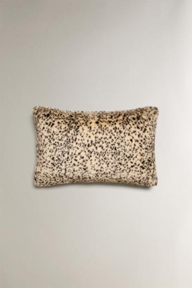 ANIMAL PRINT CUSHION COVER - Cream by Zara - Image 2