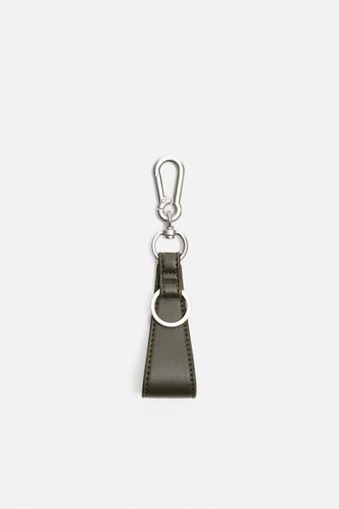 PLAIN KEY RING - Green by Zara