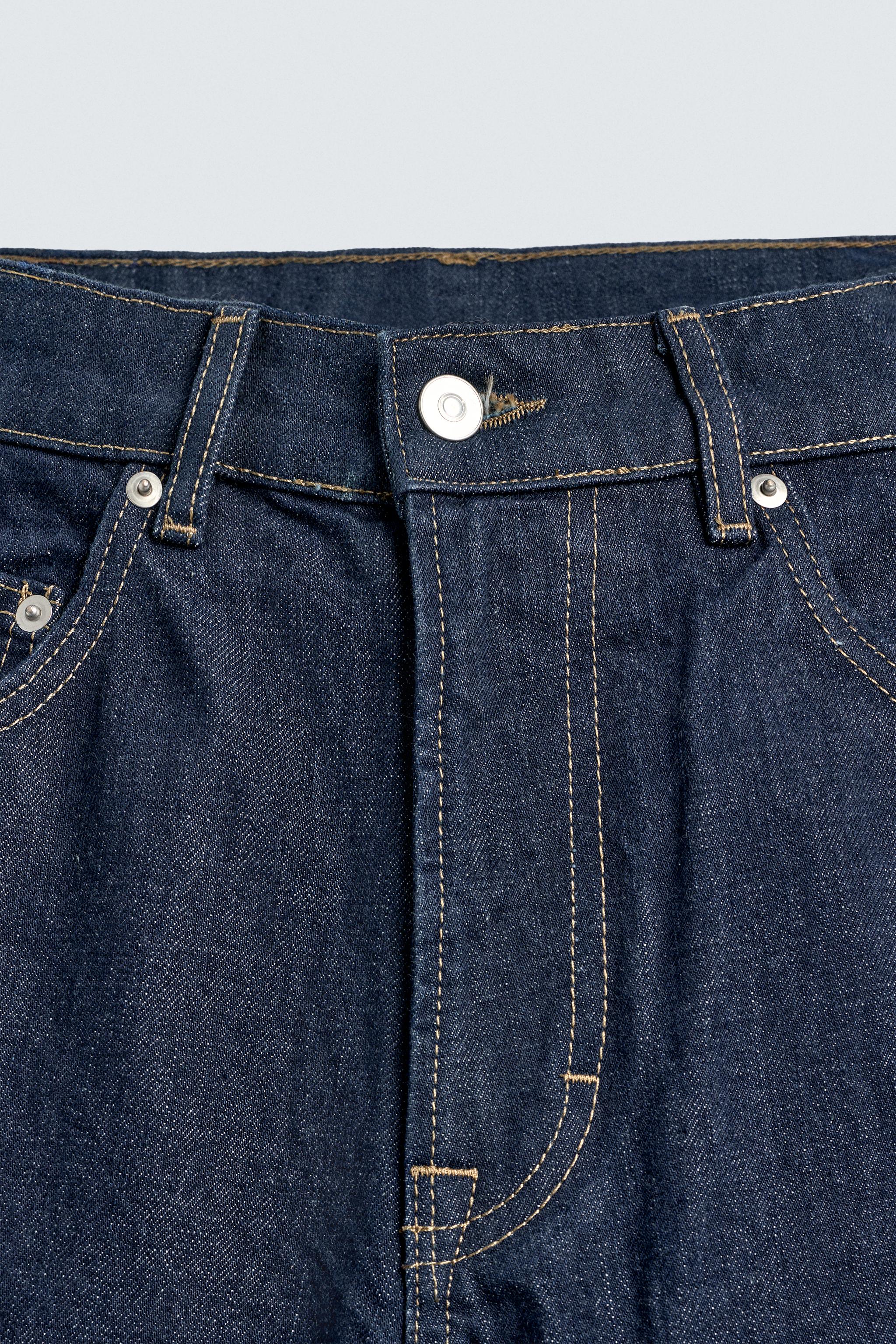 バルーンフィットデニムパンツ - インディゴブルー | ZARA Japan / 日本