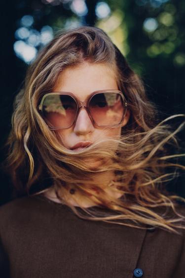 LUNETTES DE SOLEIL CARRÉES - Rose de Zara