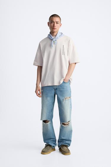 БОДИ ИЗ СЕТЧАТОЙ ТКАНИ С ЦВЕТОЧНЫМ ПРИНТОМ — ЦВЕТ РОЗОВОГО ДЕРЕВА от Zara — изображение 0