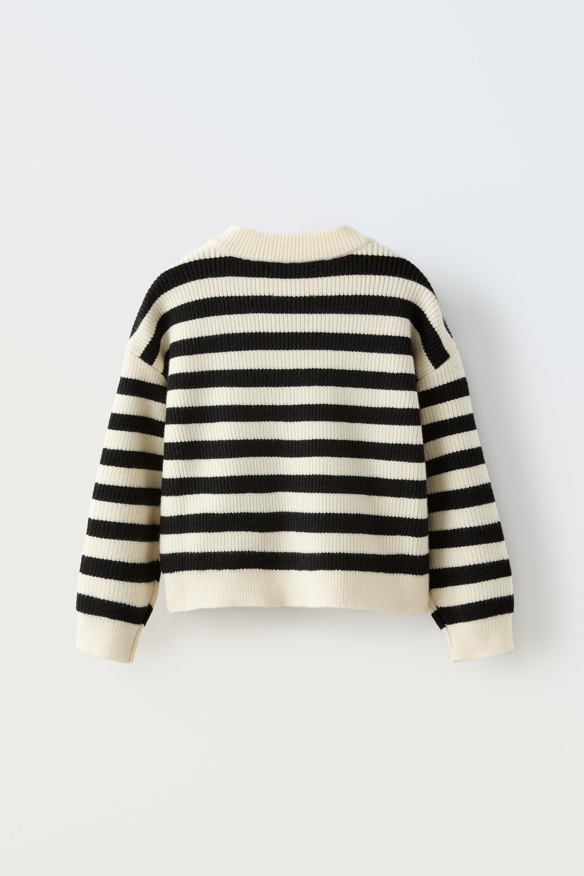 PULLOVER IN MAGLIA A RIGHE