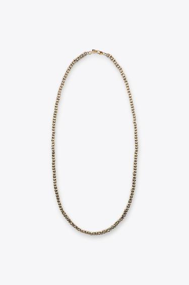 COLLIER COMBINÉ CHAÎNE - Or / Argent de Zara - Image 0