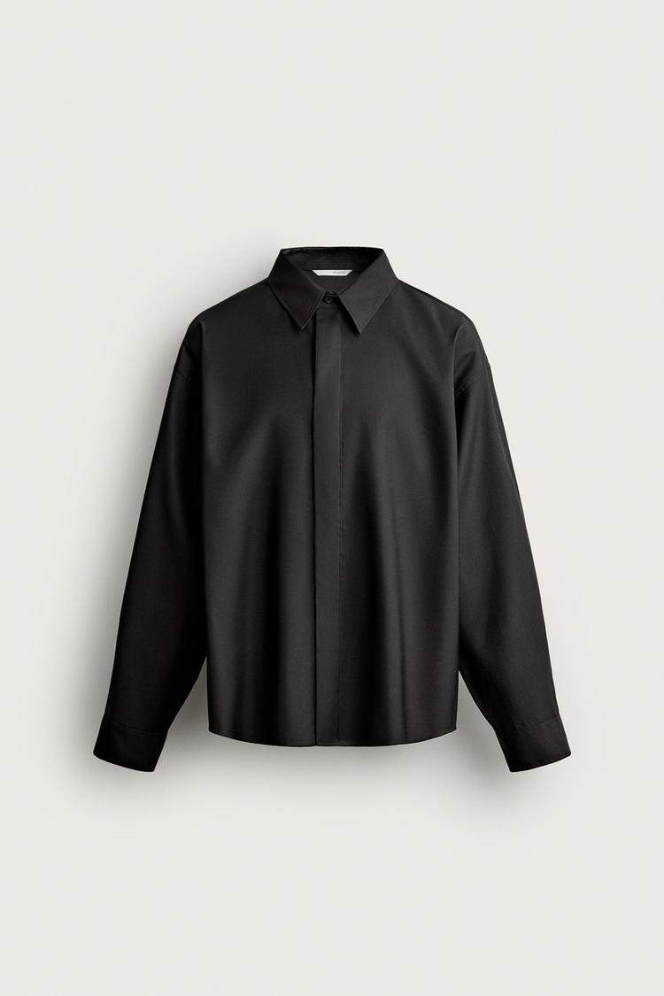 Camisa fluida relaxed fit