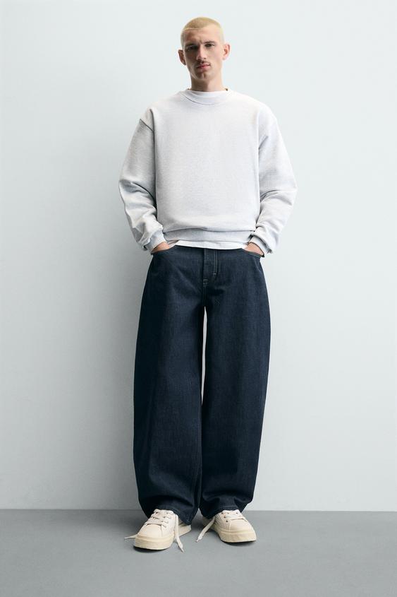 TÊNIS DE TECIDO COM VOLUME - Branco da Zara - Imagem 0
