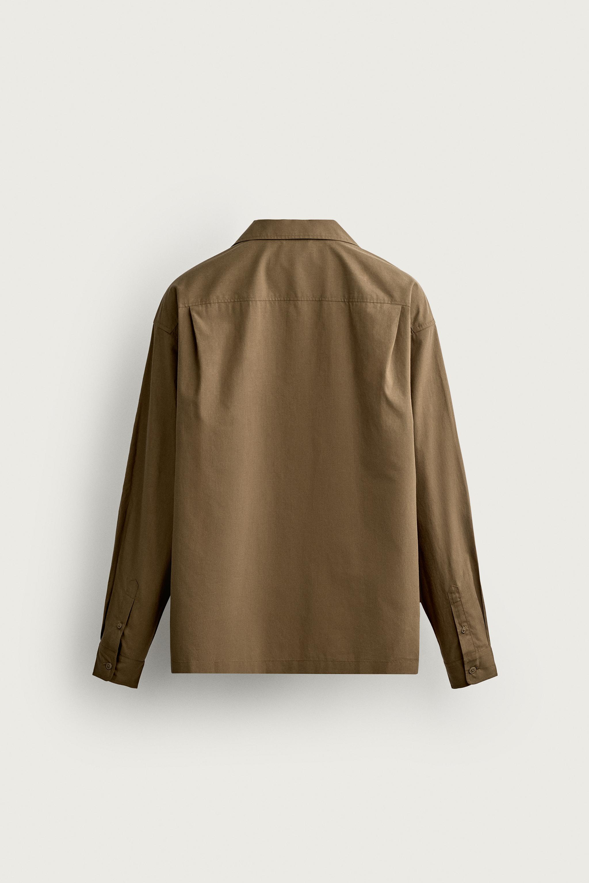 CHEMISE RELAXED FIT LYOCELL ET COTON