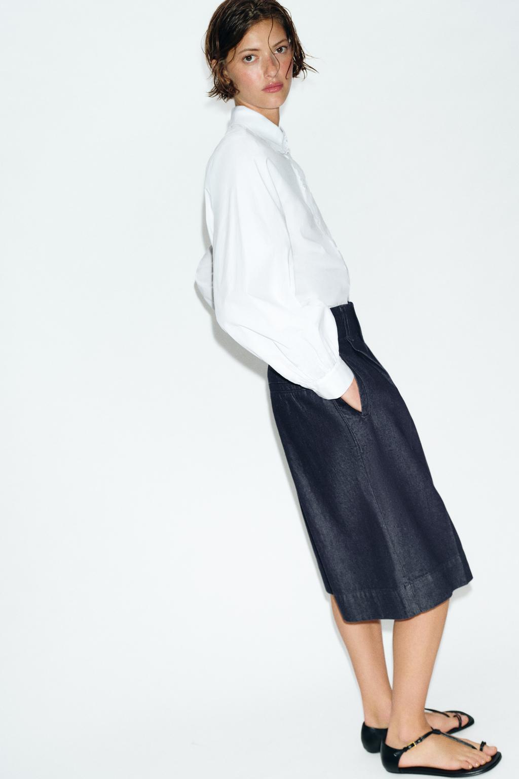 LONG PLEATED SHORTS