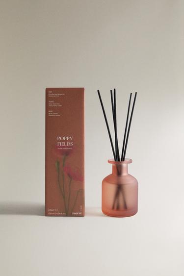 (120 ML) PROFUMI PER AMBIENTE CON BASTONCINI POPPY FIELDS - Rosso / Arancione di Zara - Immagine 0