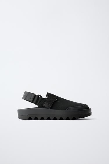 TECHNICAL SPORTS CLOGS - Black by Zara