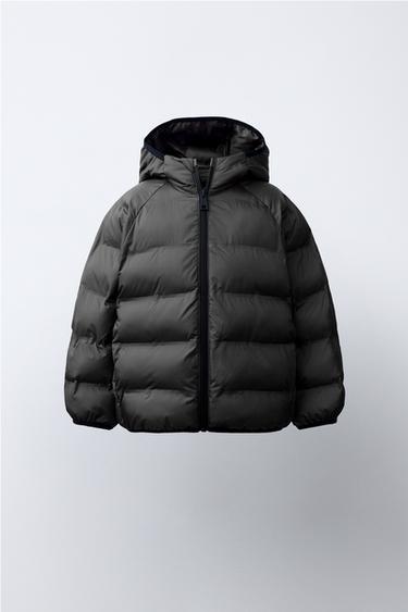 Zara ULTRALIGHT WATER REPELLENT JACKET - Black