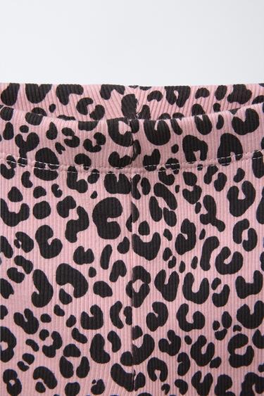 RIBBED CYCLING LEGGINGS - Chalk pink by Zara - Image 2