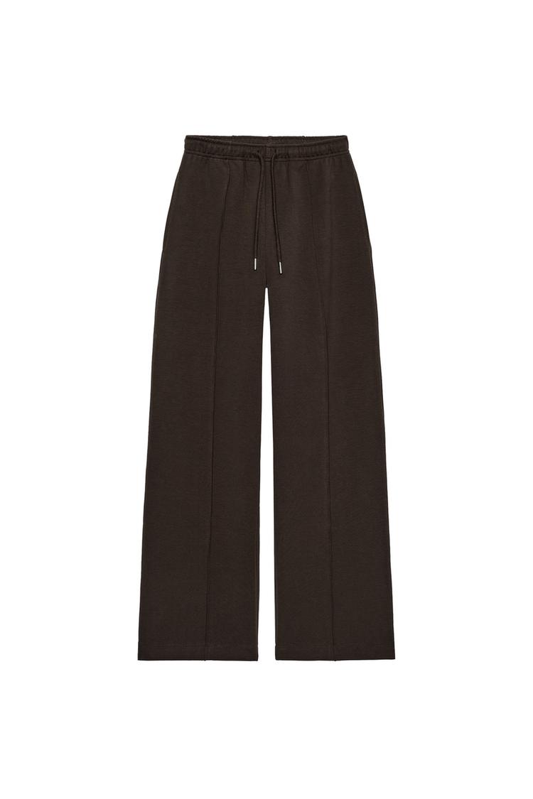 INTERLOCK TROUSERS WITH SEAM DETAIL