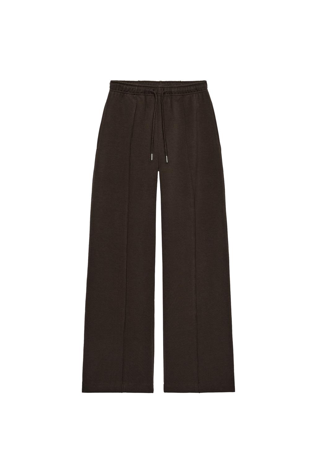 INTERLOCK TROUSERS WITH SEAM DETAIL