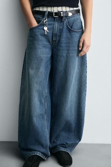 JEAN BALLOON FIT - Bleu de Zara - Image 4