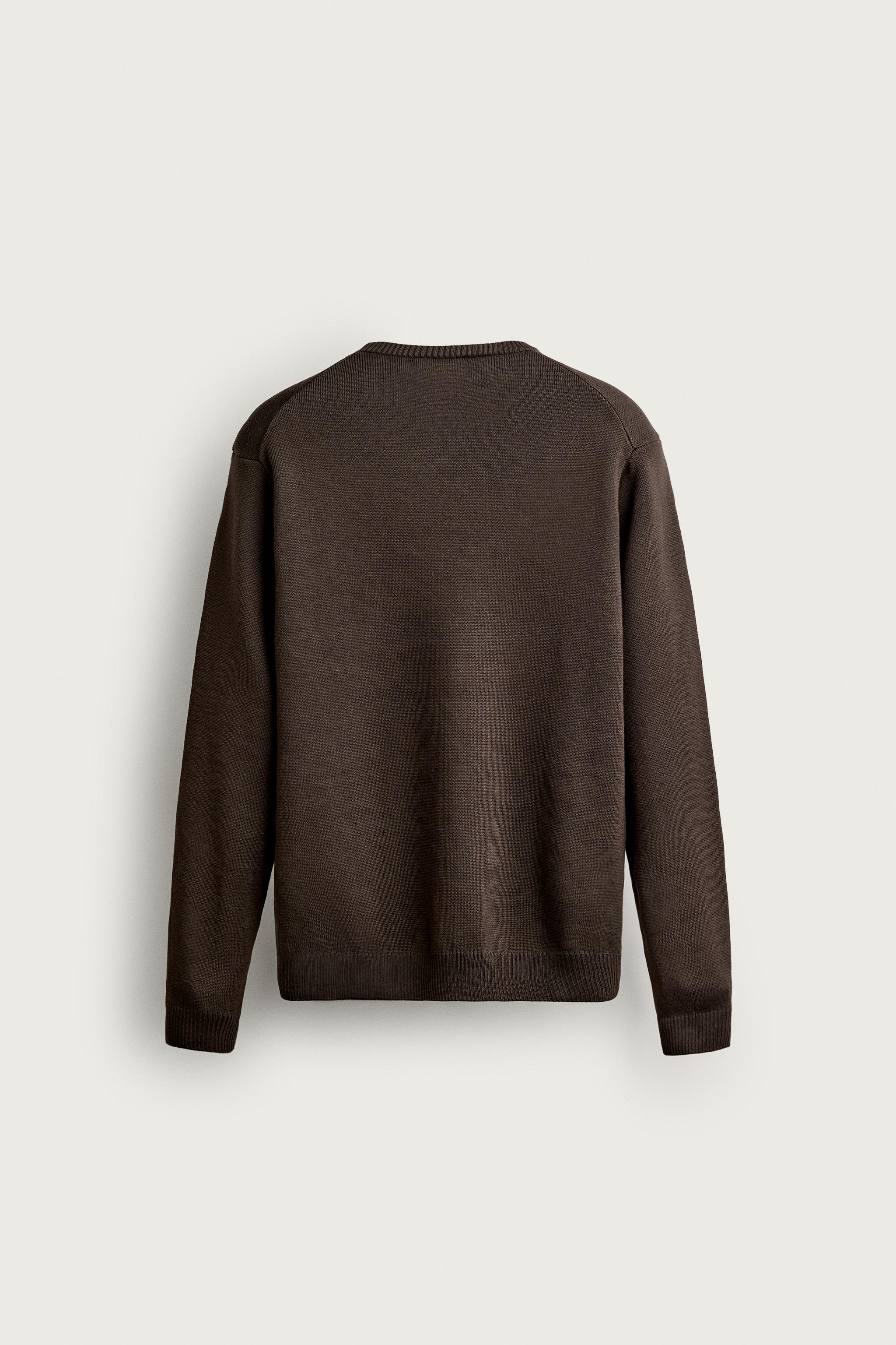 TEXTURED COTTON JUMPER
