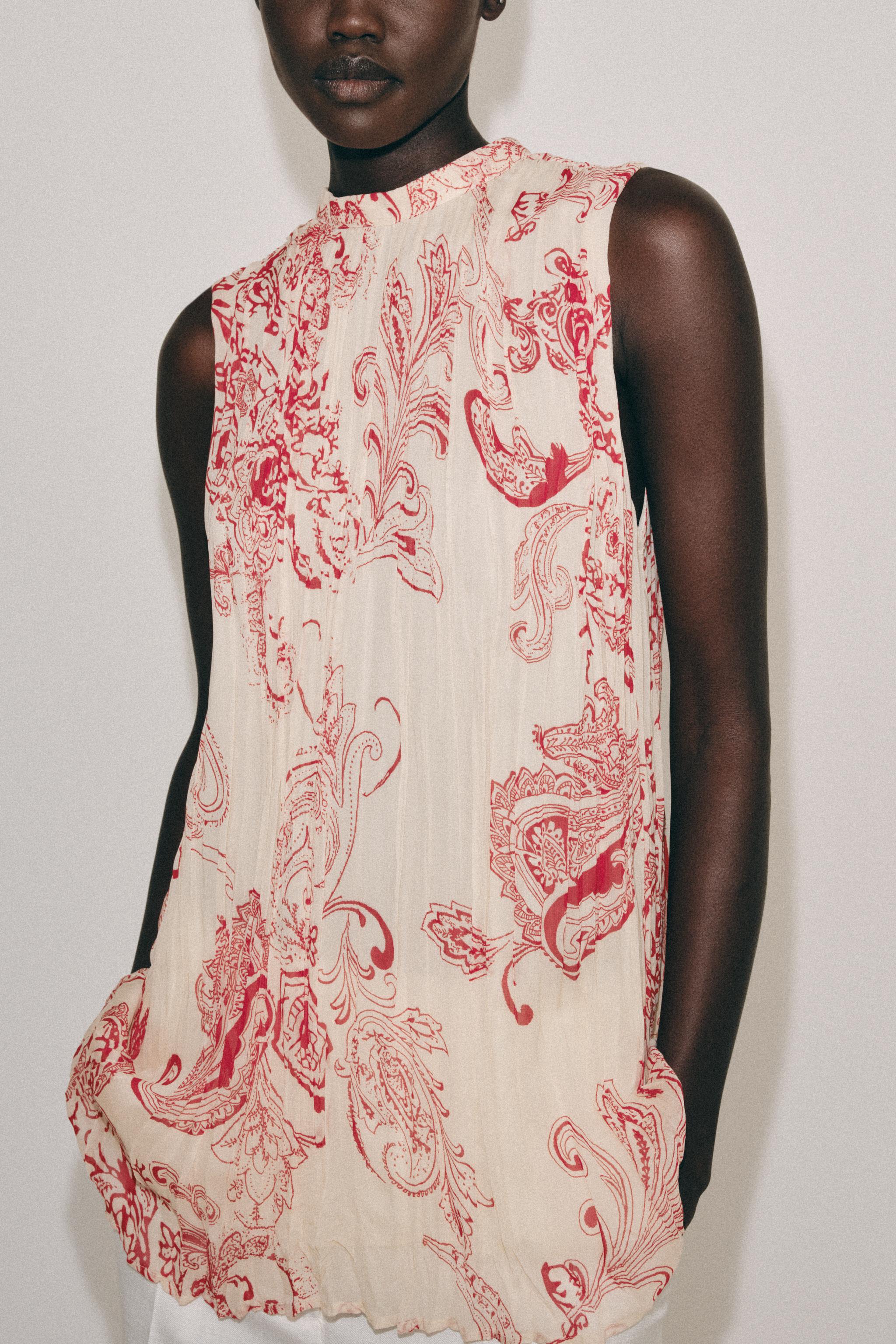 ZW COLLECTION PRINTED TOP