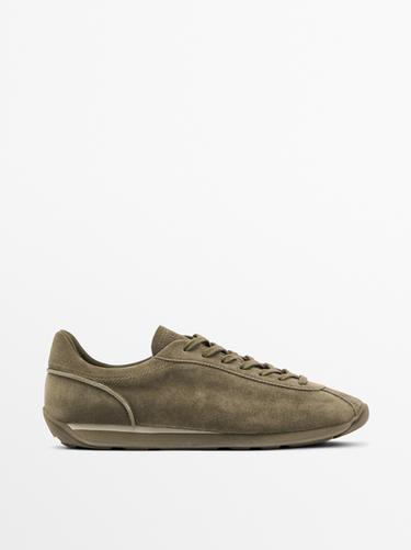 Zara Split suede trainers - 1-525 - Image 0