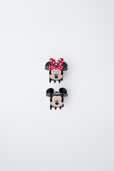 MICKEY AND MINNIE MOUSE © DISNEY TWO-PACK HAIR CLIPS - Red by Zara