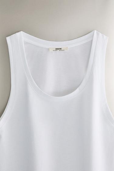 TOP COTON - Blanc de Zara - Image 1
