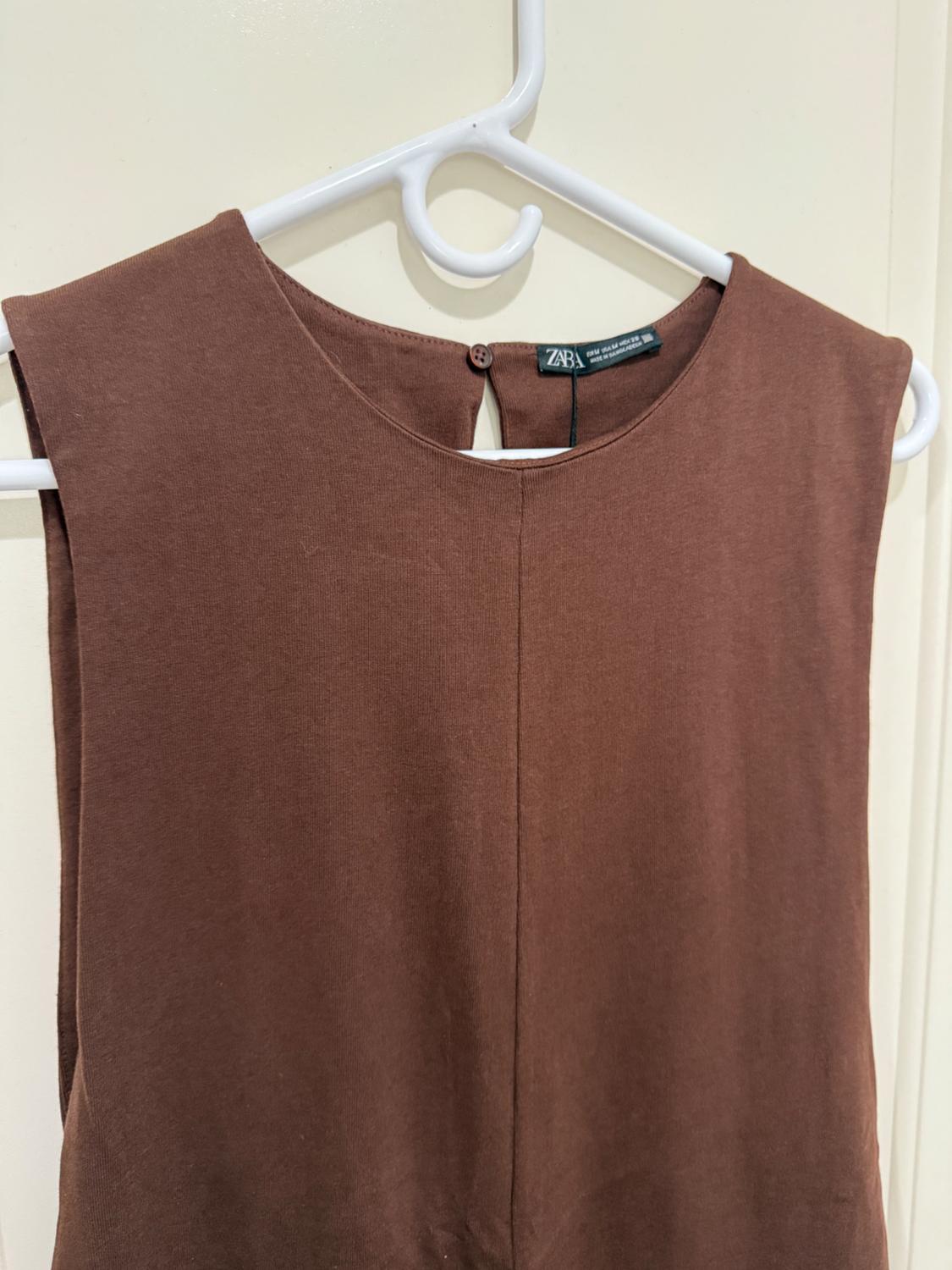 HEAVY COTTON PALAZZO JUMPSUIT - Image 4