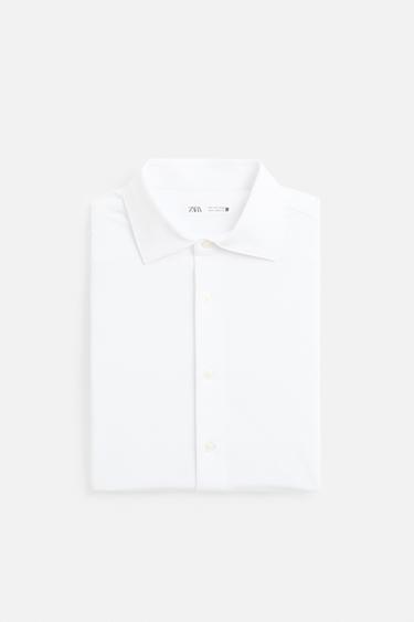 REGULAR FIT SHIRT - White de Zara - Image 8