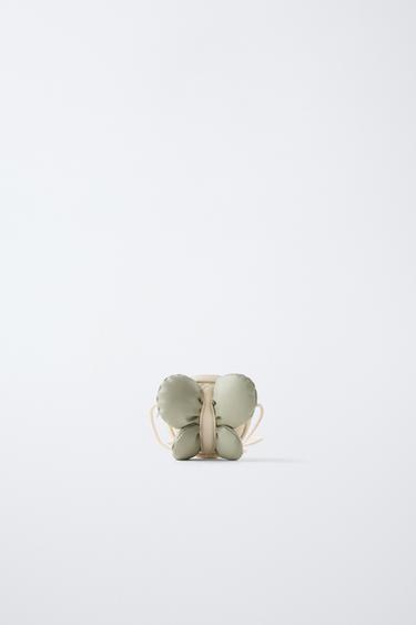 BUTTERFLY CROSSBODY BAG - Ecru White by Zara