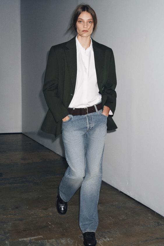 OVERSIZED WOOL BLAZER ZW COLLECTION