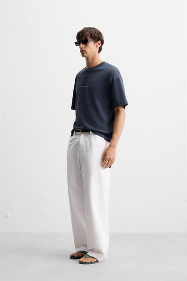 SUN PRINT T-SHIRT - Blue by Zara - Image 3