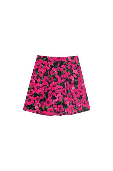 PRINTED BERMUDA SHORTS