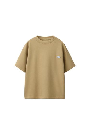 CAMISETA OTTOMAN PARCHE - Tabaco de Zara