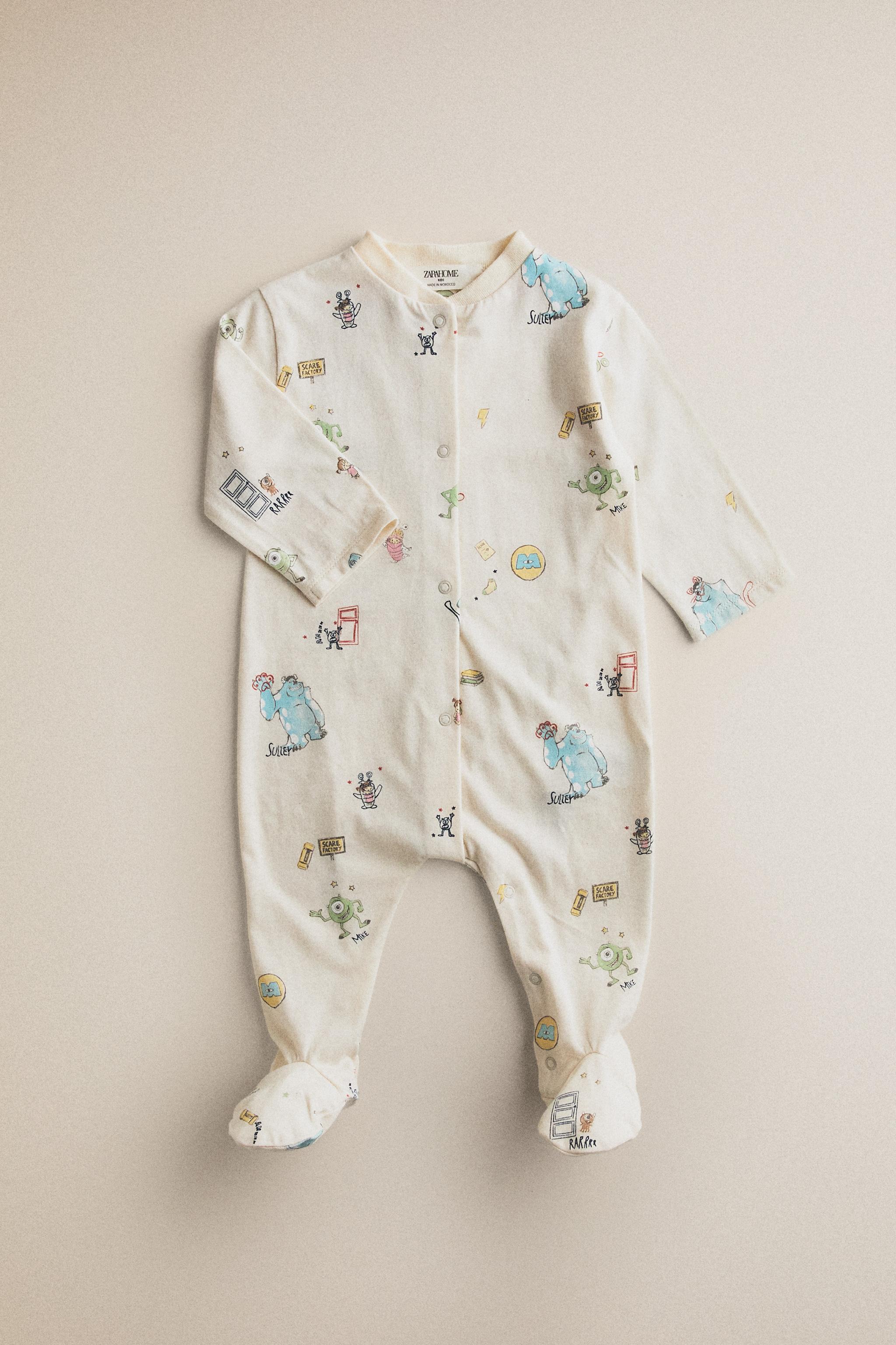 Детские комбинезоны Zara BABY MONSTERS, INC. ©DISNEY/PIXAR FOOTED ROMPER — фото 5