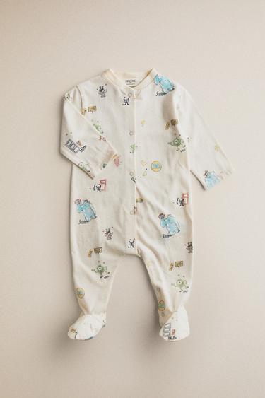 STRAMPELANZUG DIE MONSTER AG ©DISNEY/PIXAR FÜR BABYS - Hellbeige von Zara - Bild 0
