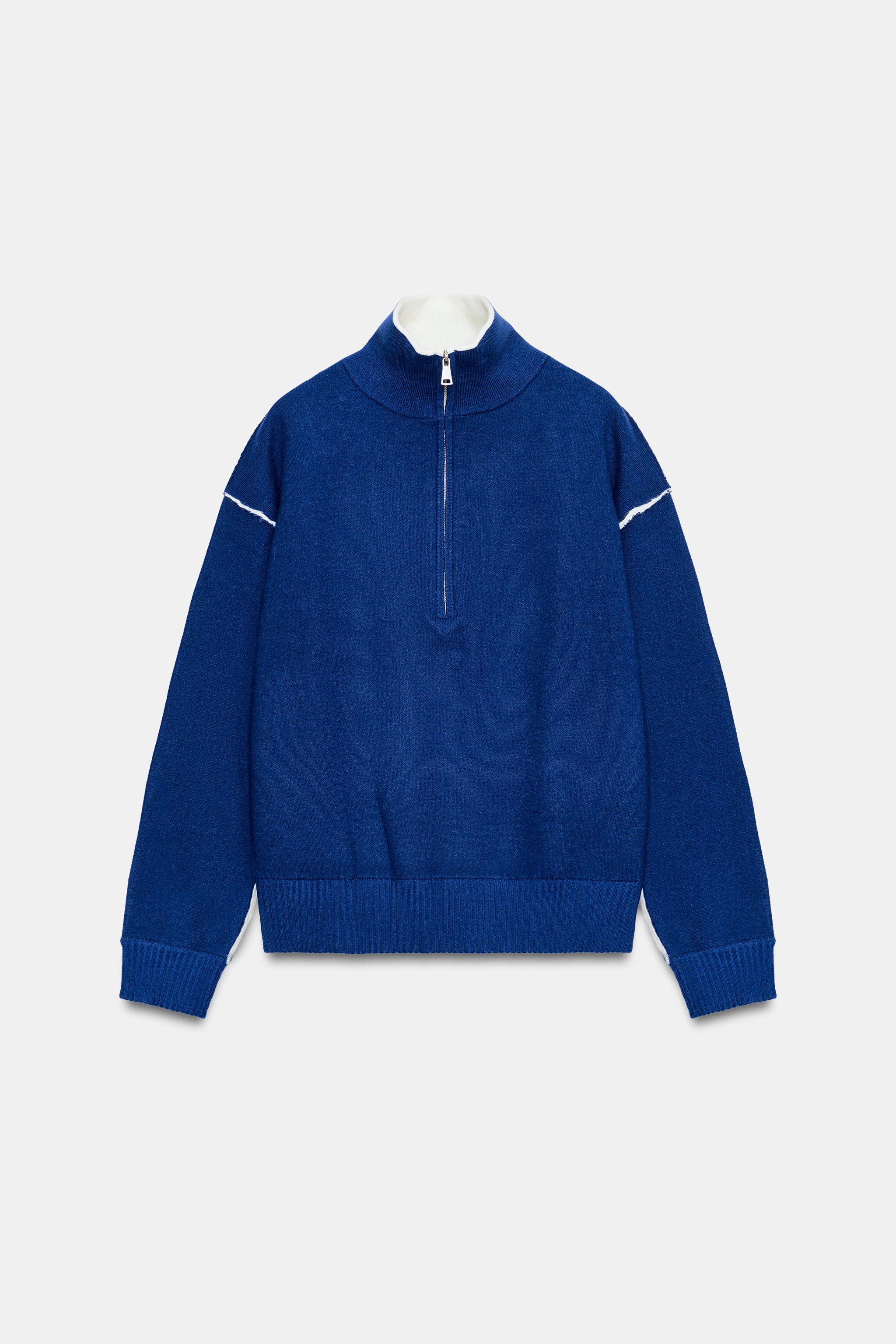 COMBINED KNIT OVERSIZE JUMPER