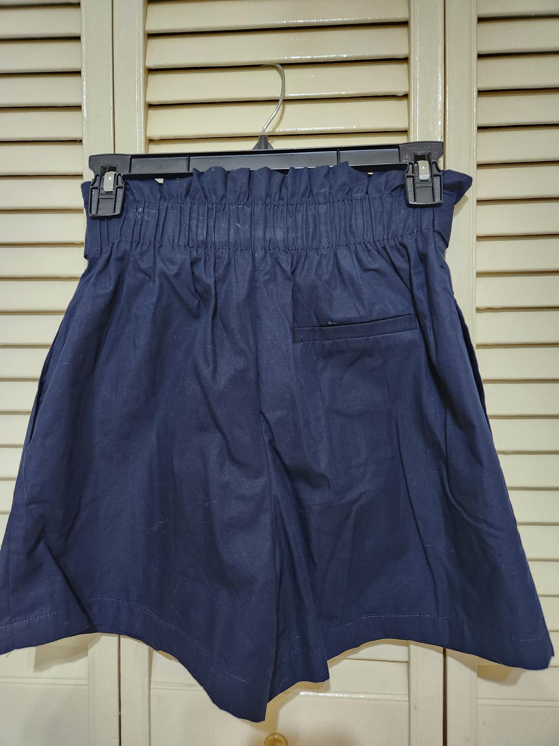 POPLIN PAPERBAG SHORTS - Image 2