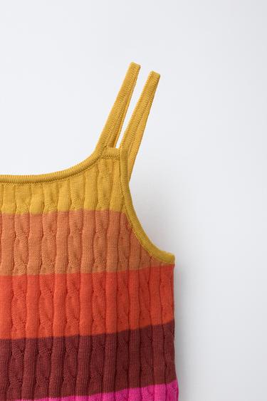 CABLE-KNIT TOP - Multicoloured by Zara - Image 2