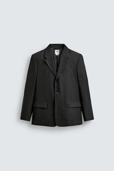 BLAZER ESTRUCTURA LIMITED EDITION - Verdoso de Zara