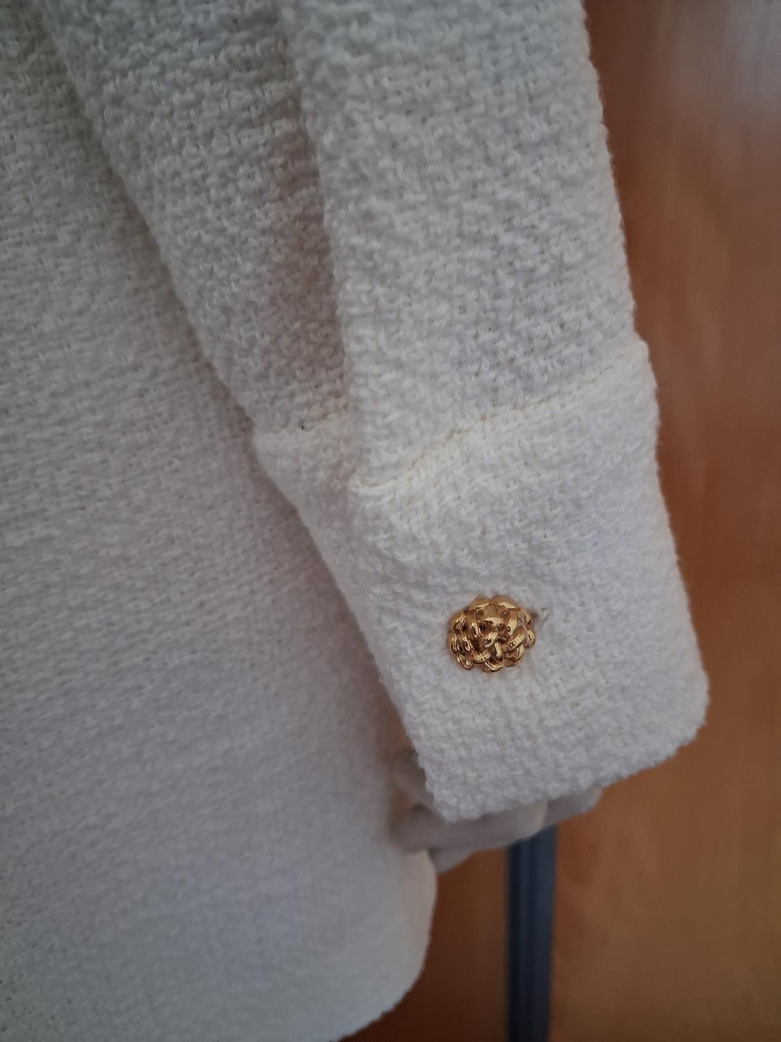 TEXTURED CARDIGAN DRESS - Image 4