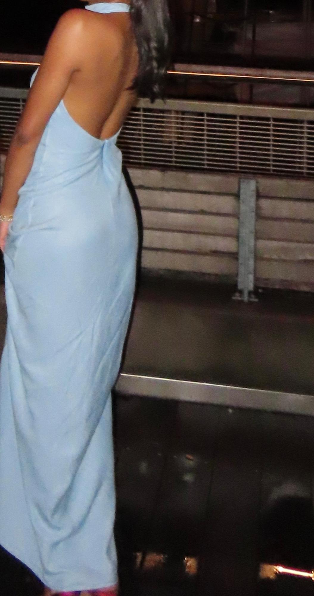 FLOWY HALTER DRESS - Image 5