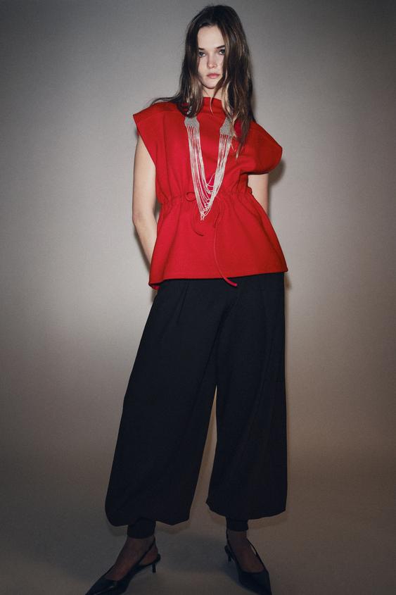 SOFT DRAWSTRING VEST