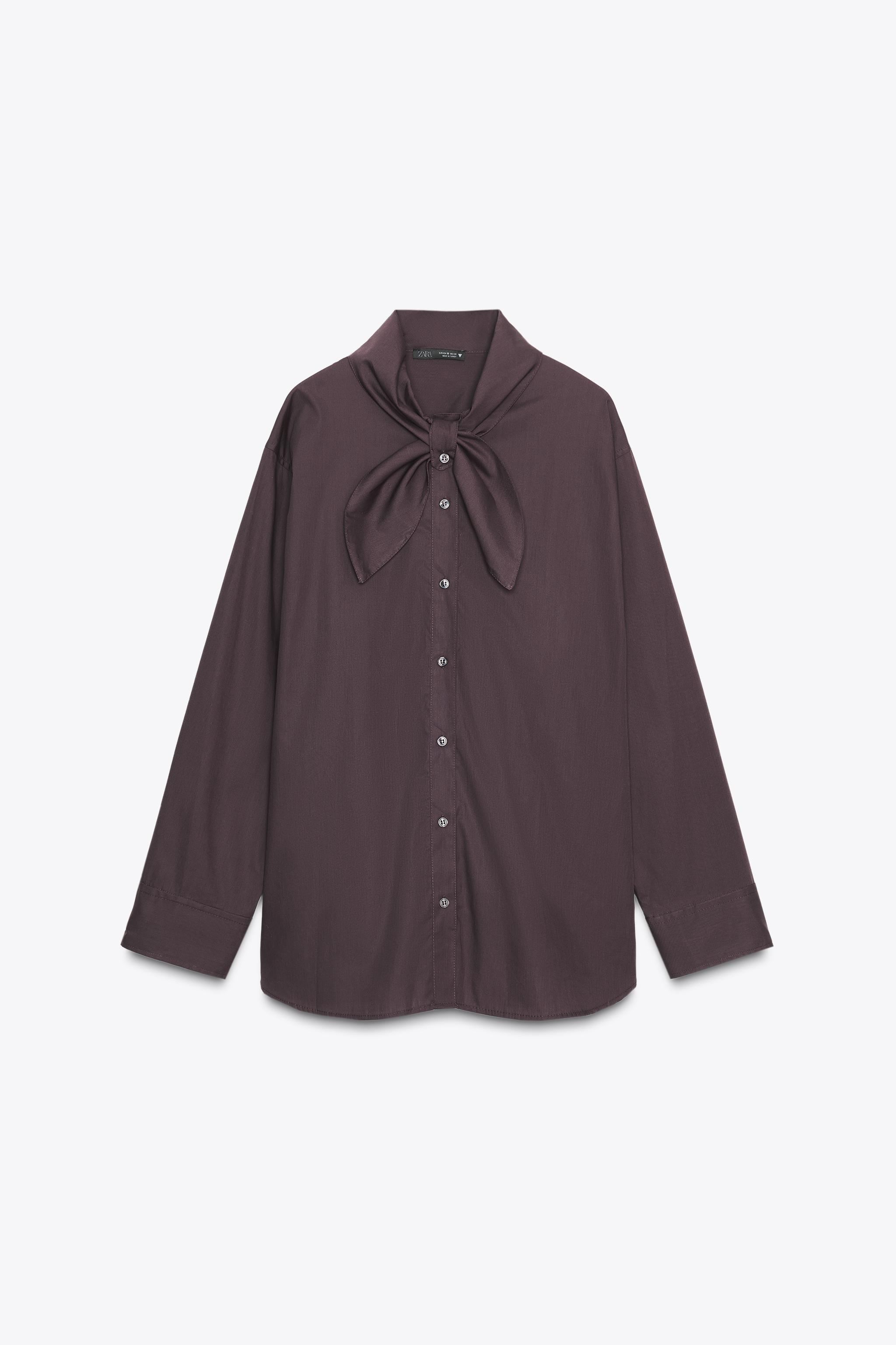レディースポプリンシャツ | ZARA 日本