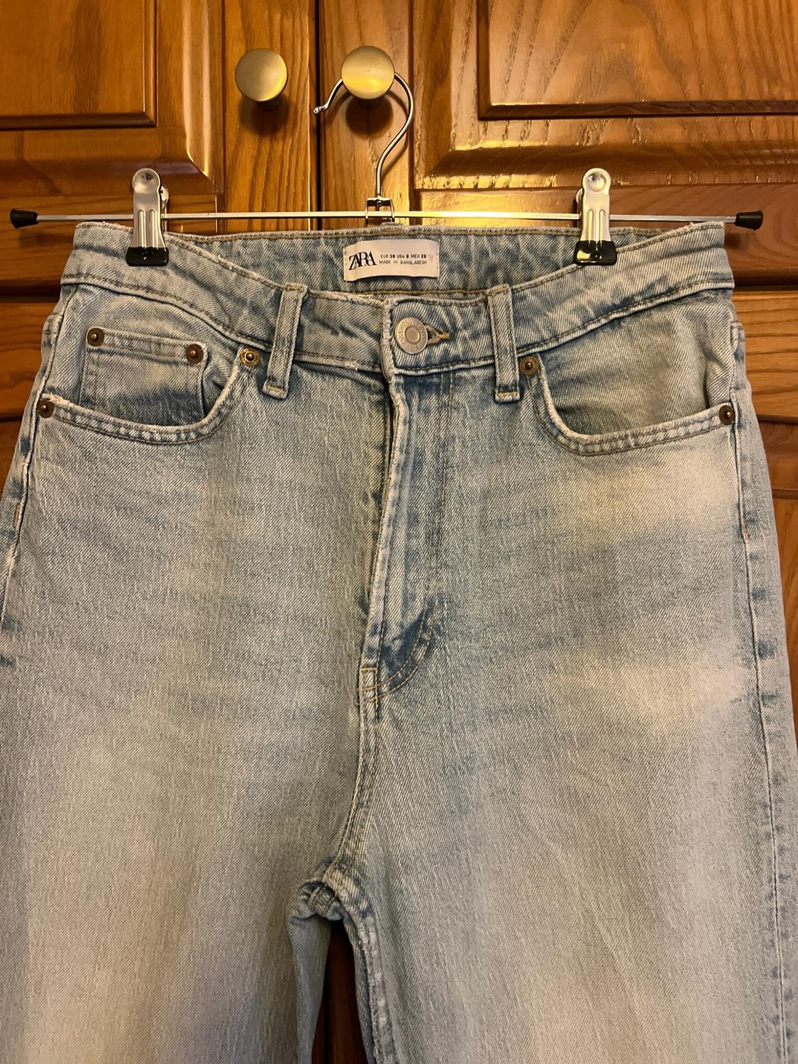 HIGH-RISE STOVE PIPE TRF JEANS - Image 2